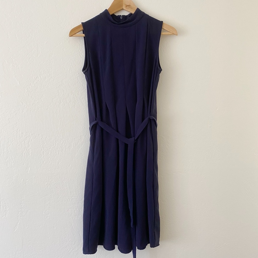Uniqlo pleated mini dress